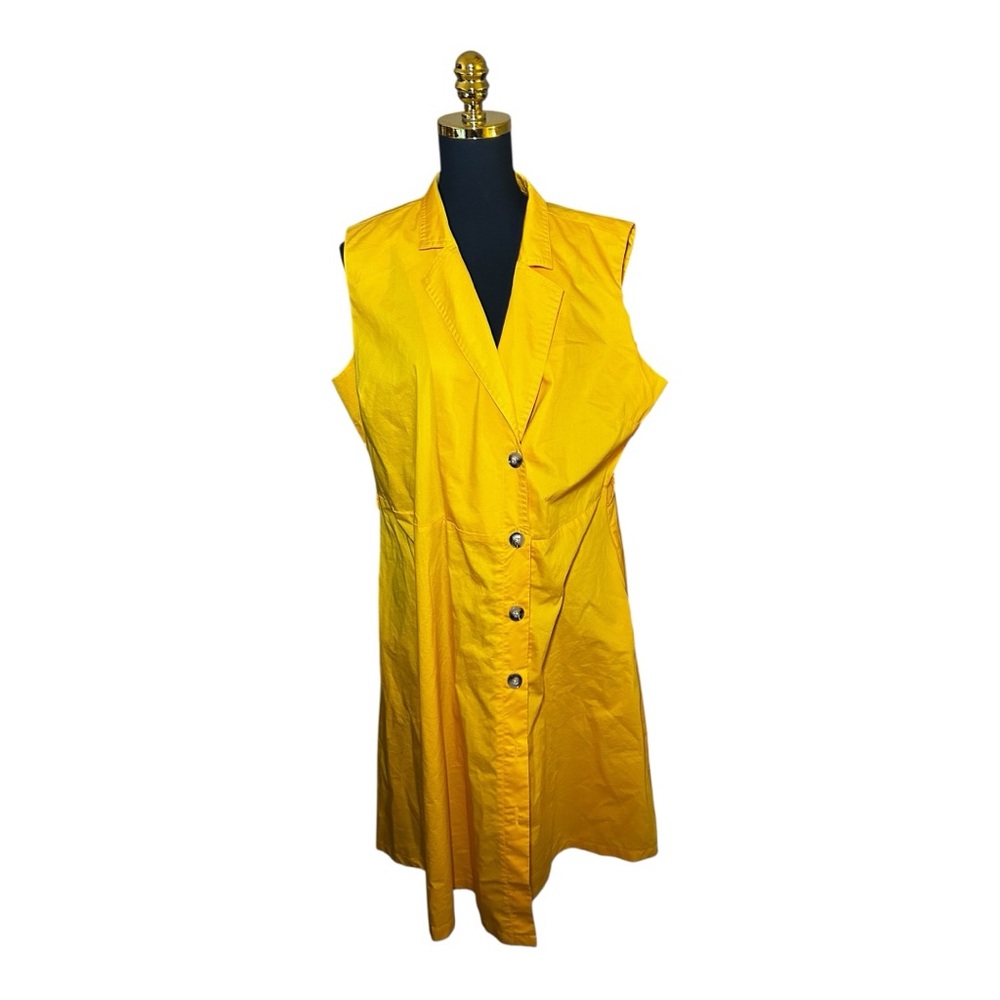 Worthington Sunny Yellow Midi Dress
